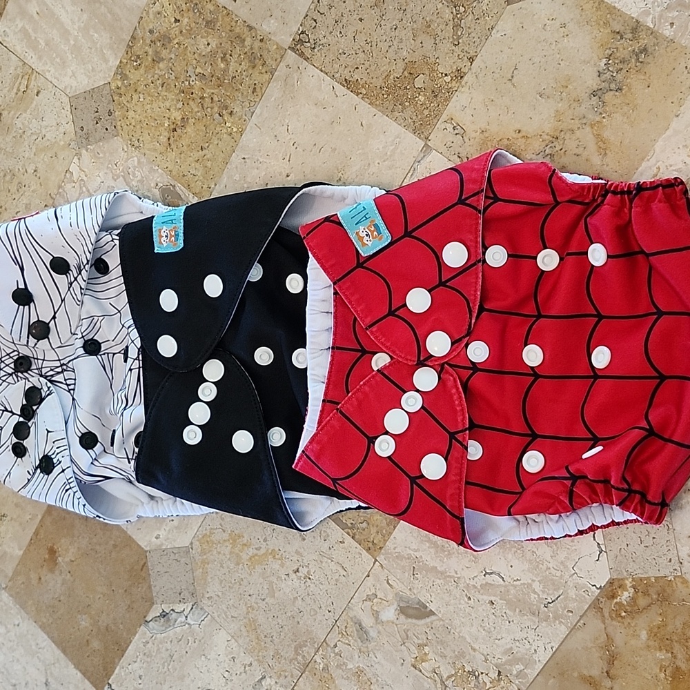 3 Cloth Diaper Covers